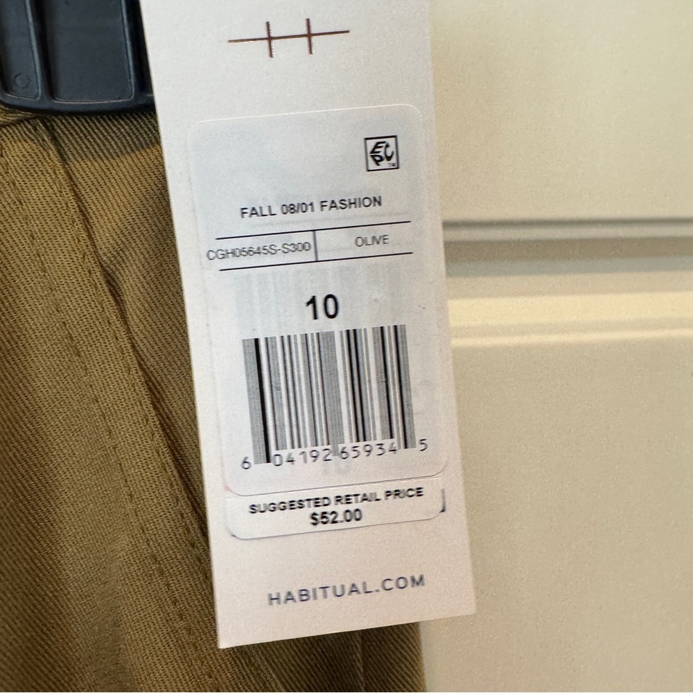 Habitual Girl Cargo Pants NWT Size 10 - Picture 6 of 6
